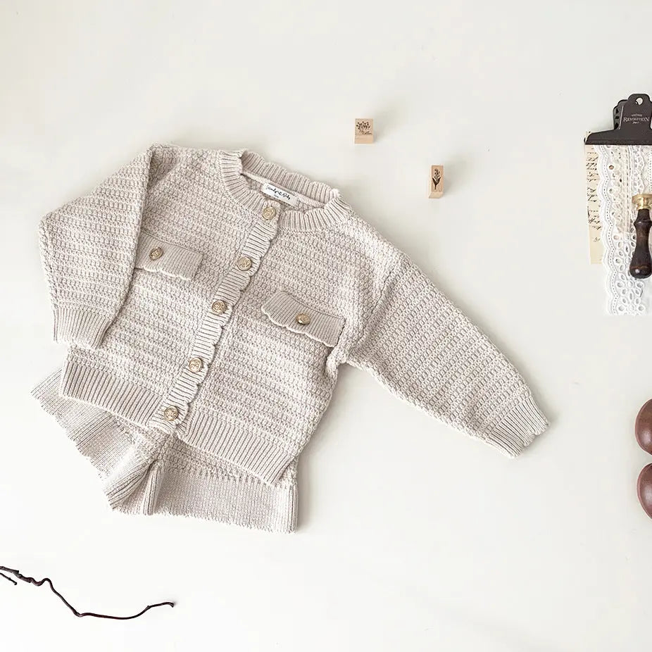 【BABY】ワンカラーポケ付きセットアップ - CawaKomostore