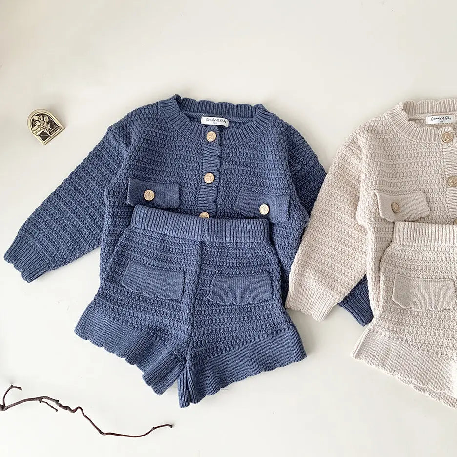【BABY】ワンカラーポケ付きセットアップ - CawaKomostore