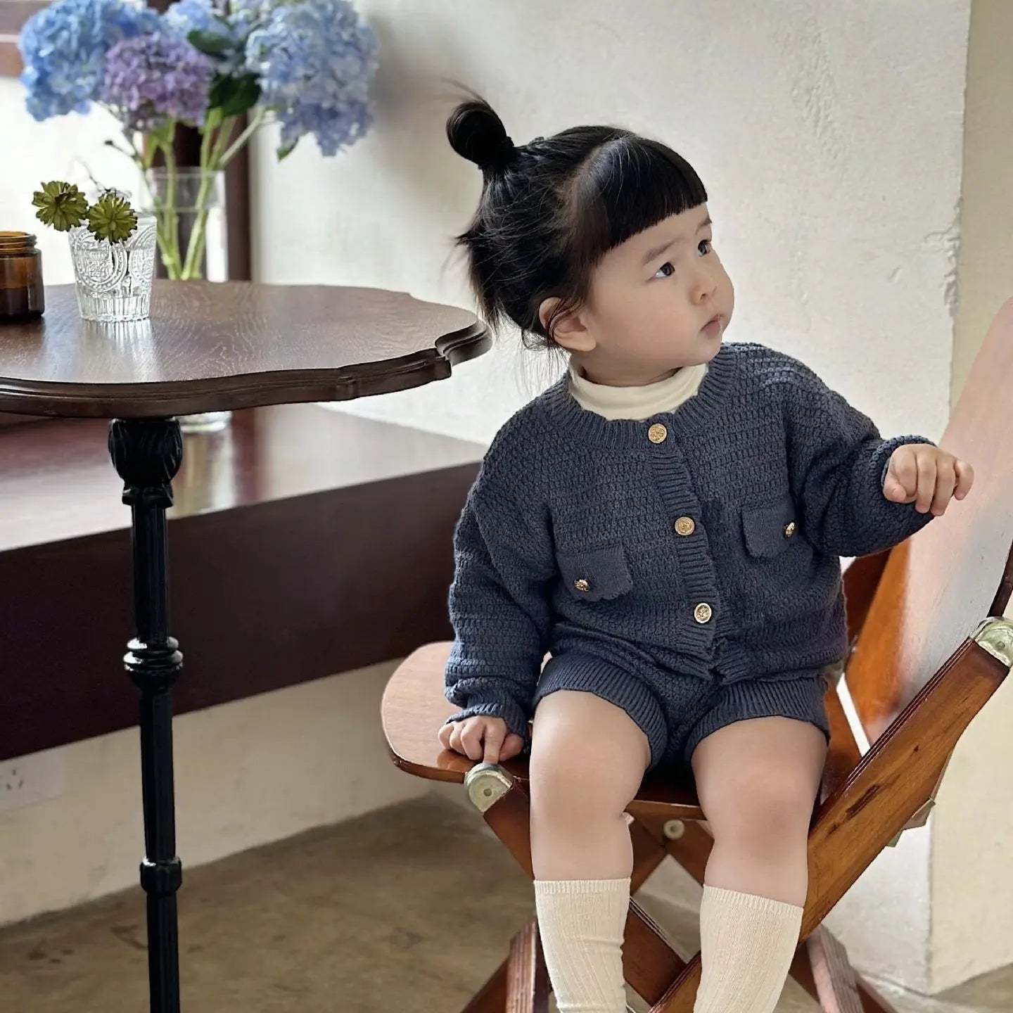 【BABY】ワンカラーポケ付きセットアップ - CawaKomostore
