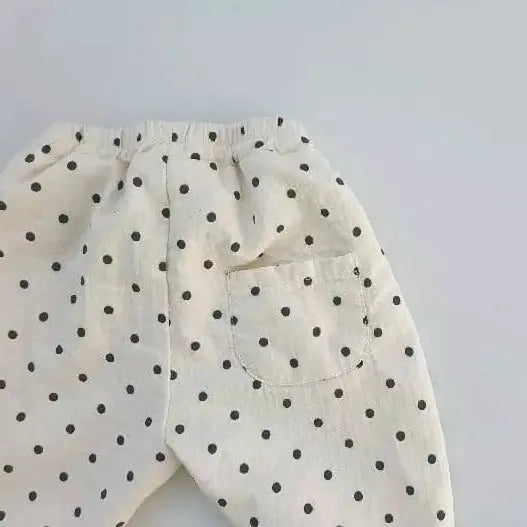 【BABY】デニム＆水玉柄ボトムス CawaKomostore