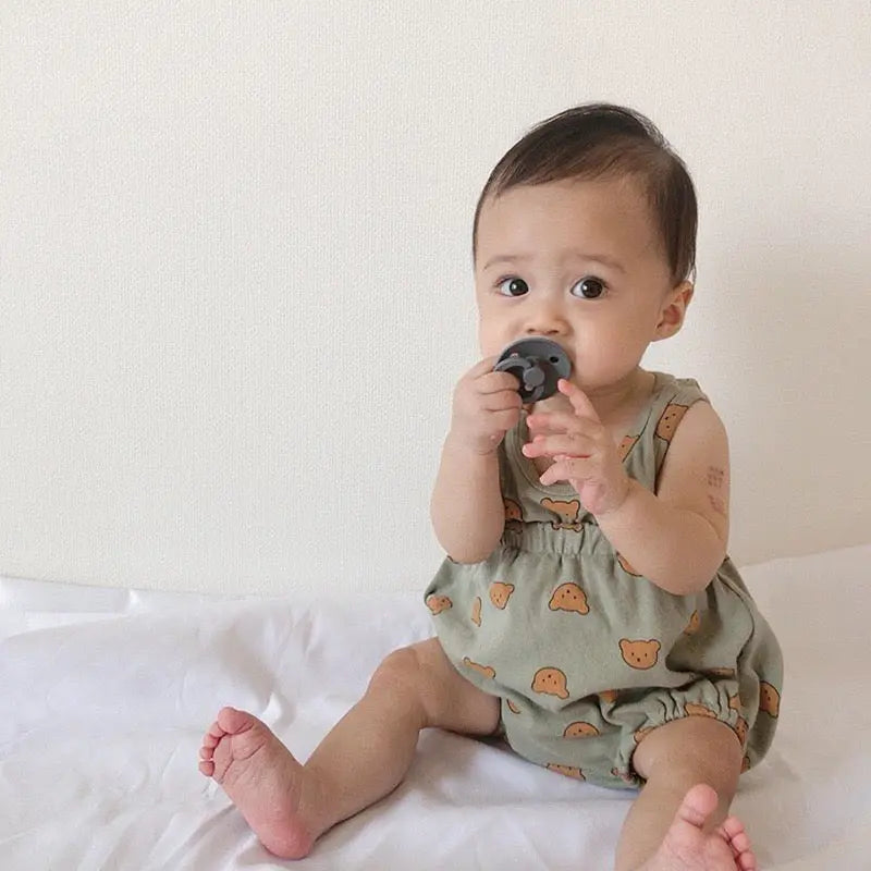【BABY】くま柄＆レモン柄セットアップ CawaKomostore