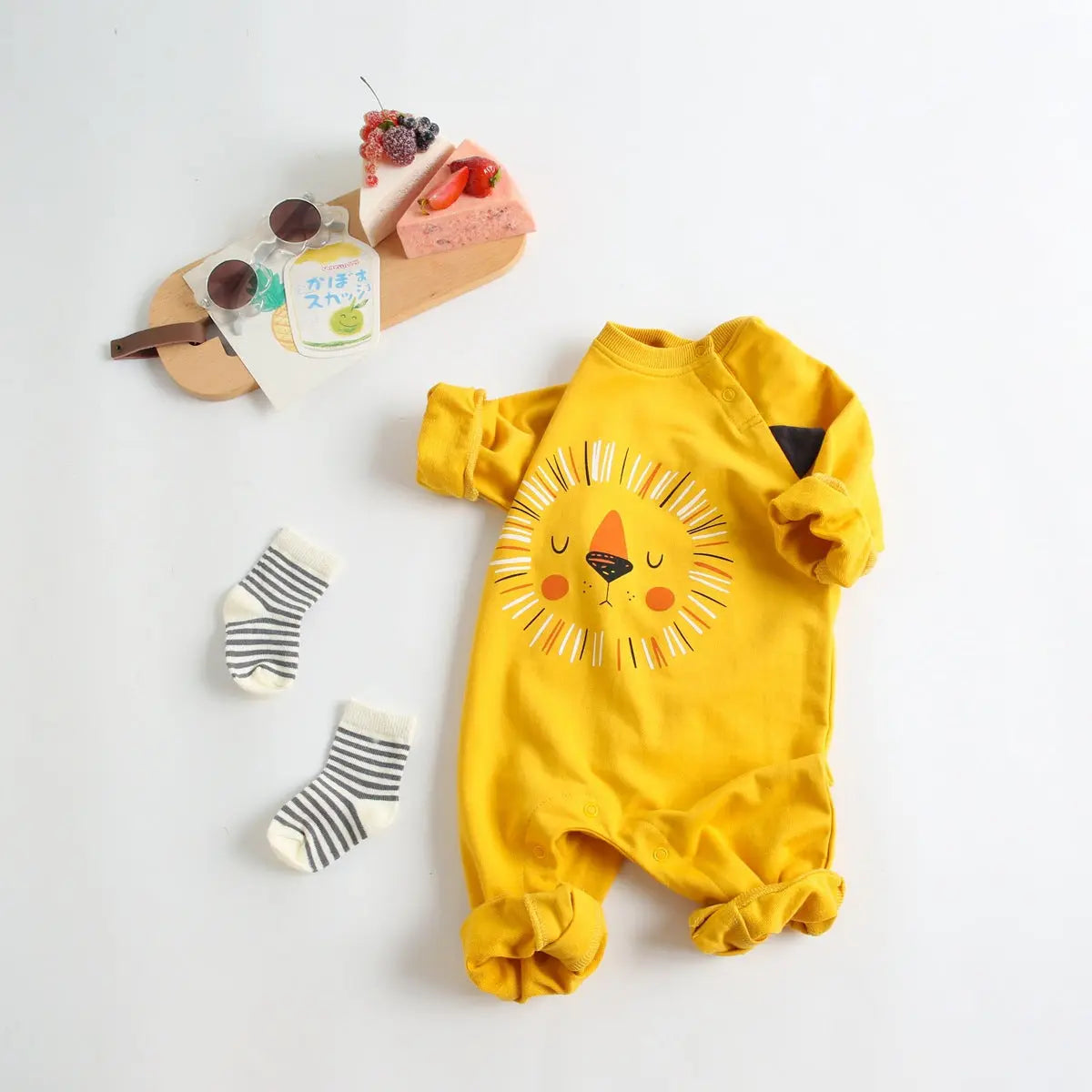 【BABY】可愛い動物シリーズ・ロンパース CawaKomostore