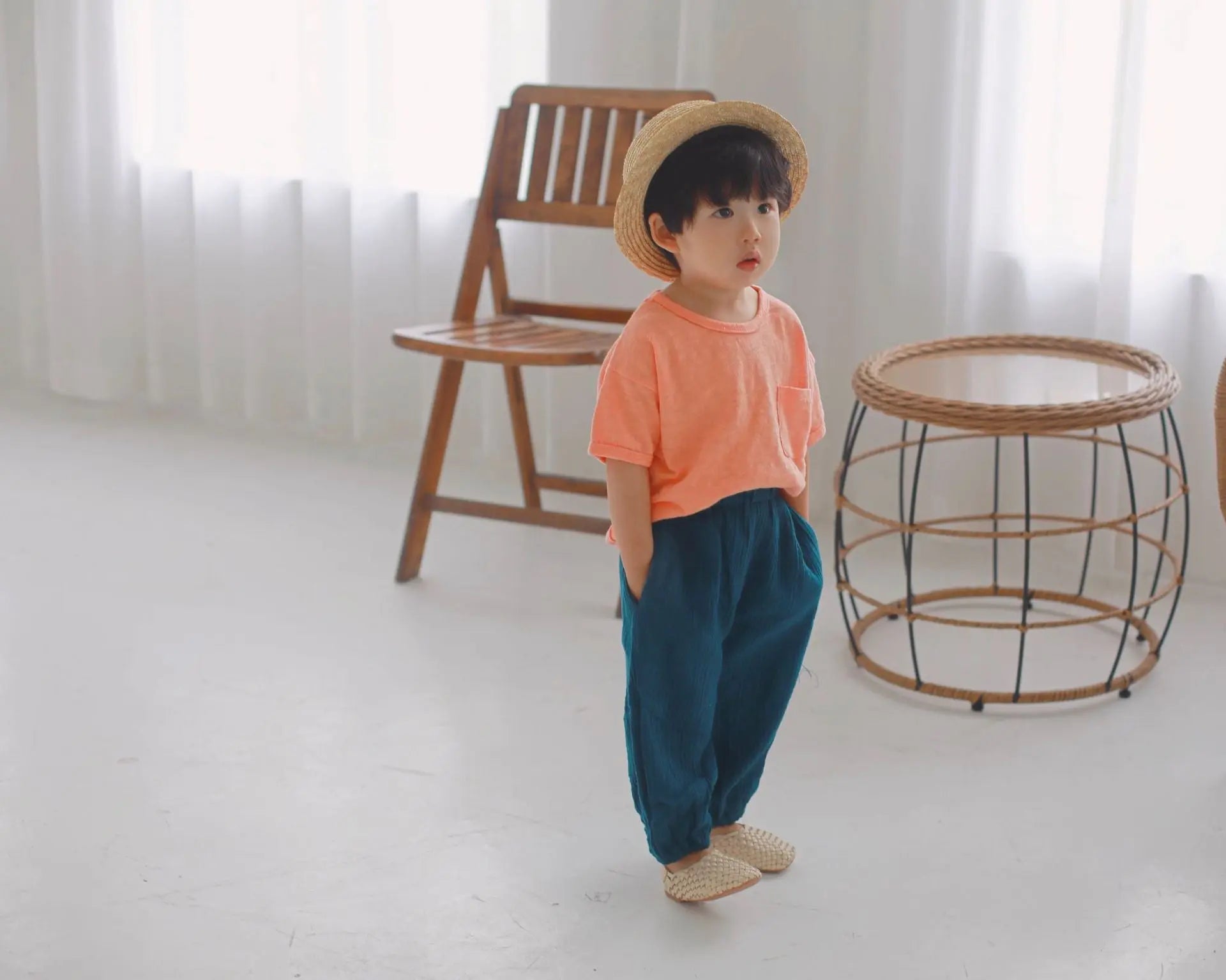 【BOY】かぼちゃパンツ・クリンクル加工 CawaKomostore