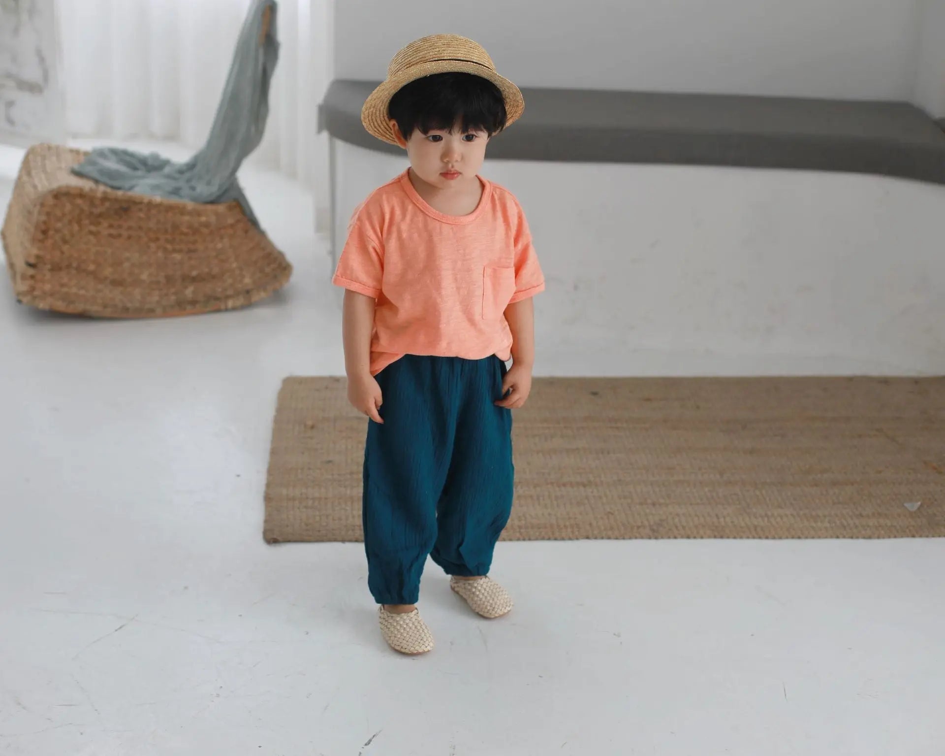 【BOY】かぼちゃパンツ・クリンクル加工 CawaKomostore