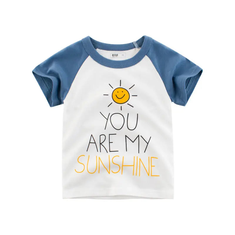 【BOY】27KIDS 夏の新作子供用半袖Tシャツ　 CawaKomostore