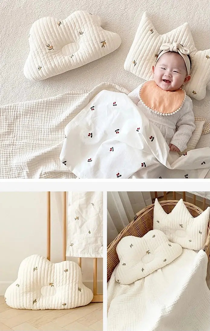 【お休みグッズ】カワイイ洗える/オーガニックベビー枕 CawaKomostore