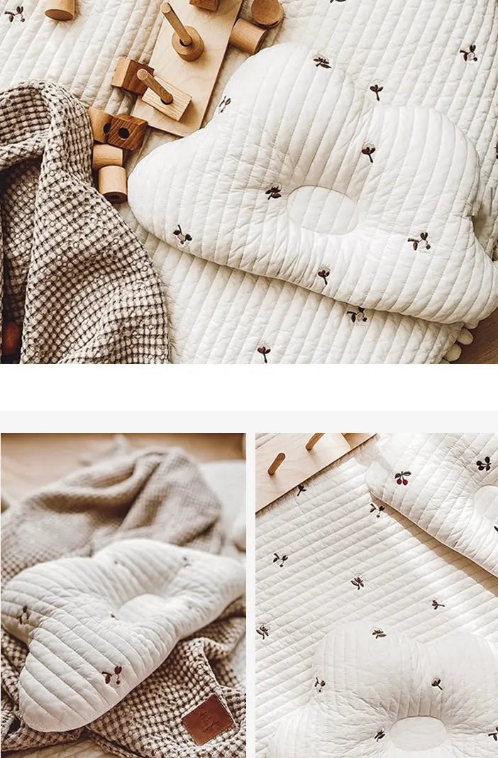 【お休みグッズ】カワイイ洗える/オーガニックベビー枕 CawaKomostore