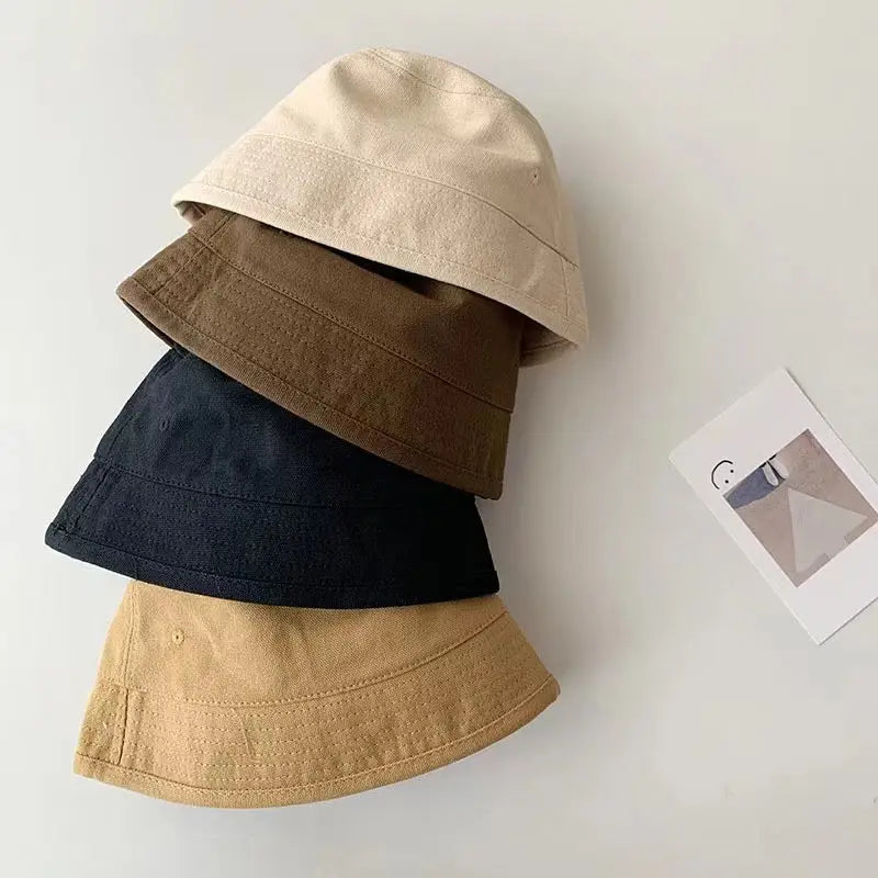 【帽子】韓国風ベビー&キッズバケットハット CawaKomostore