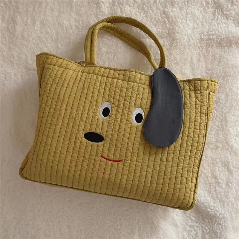 【バッグ】DOGデザインマザーズバッグ CawaKomostore