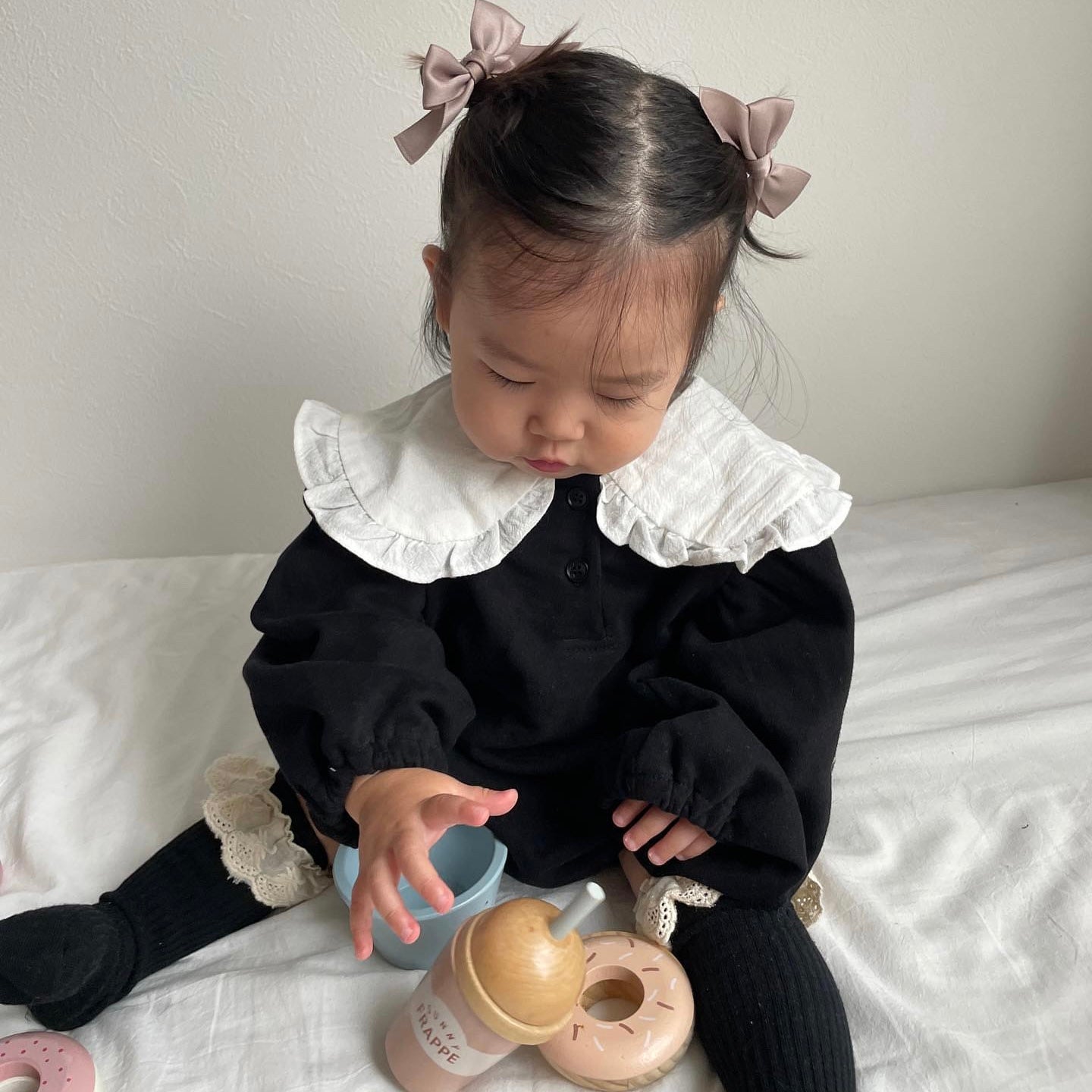 【BABY】 シックビックカラーロンパース CawaKomostore
