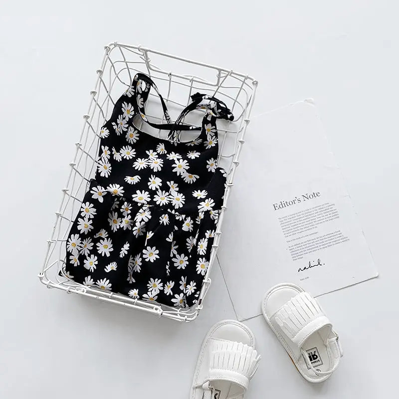 【GIRL】夏・白い小花柄がかわいいワンピース CawaKomostore
