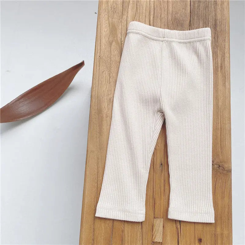 【GIRL】リブニットレギンス CawaKomostore