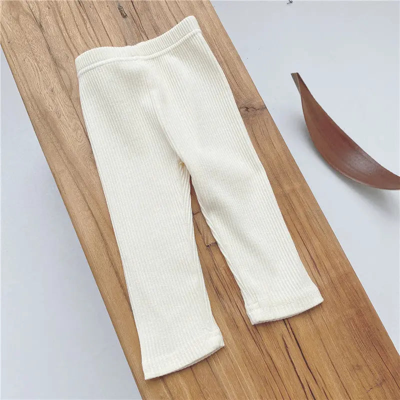 【GIRL】リブニットレギンス CawaKomostore