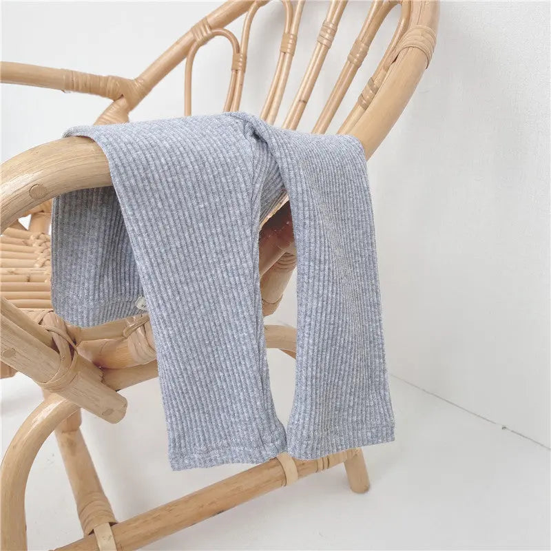 【GIRL】リブニットレギンス CawaKomostore