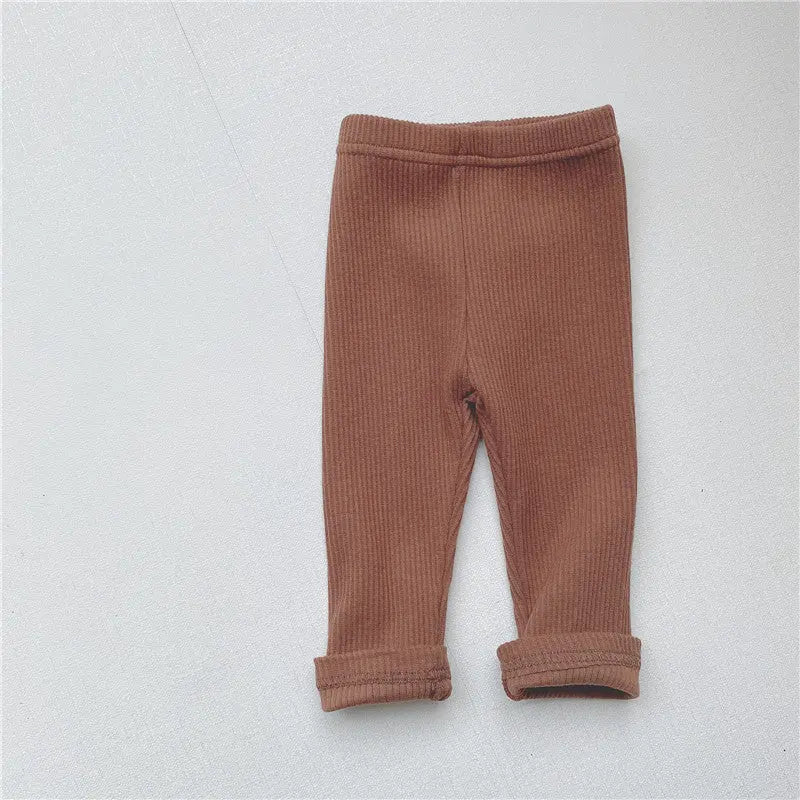 【GIRL】リブニットレギンス CawaKomostore