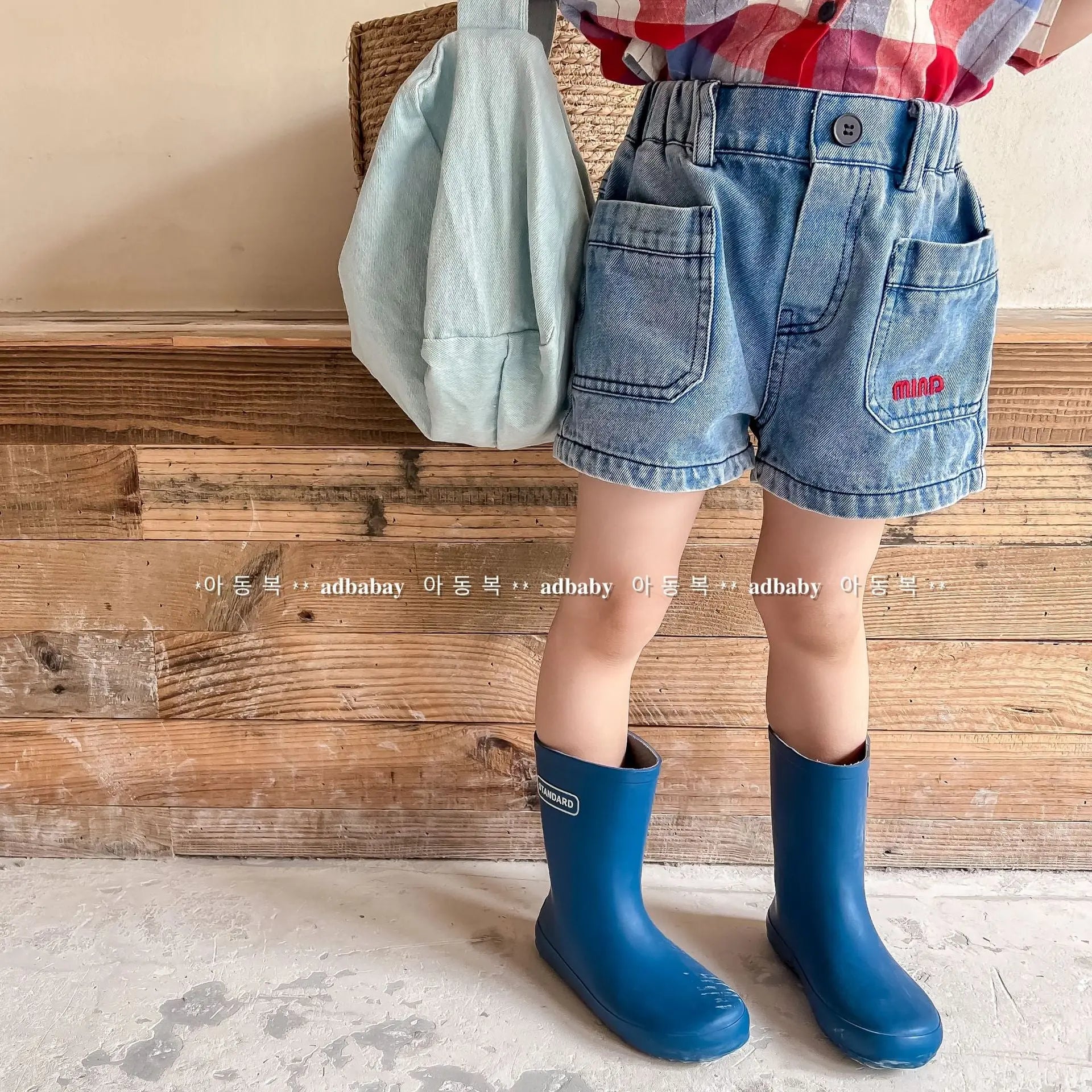 【GIRL】可愛い デニムショートパンツ CawaKomostore