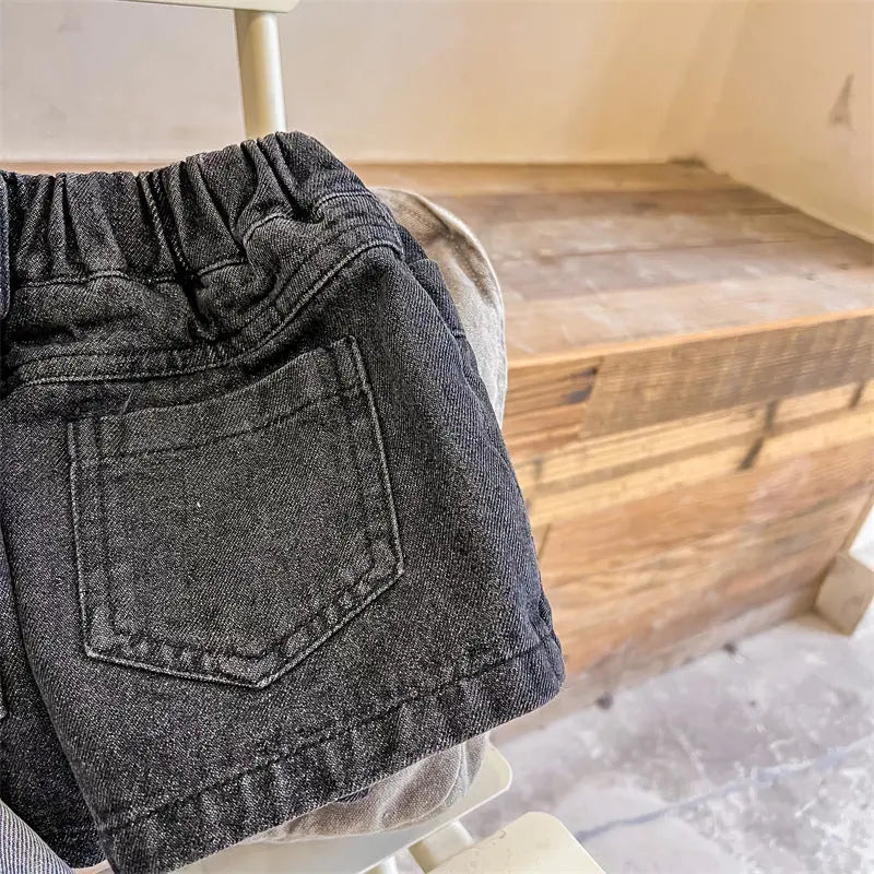 【GIRL】可愛い デニムショートパンツ CawaKomostore