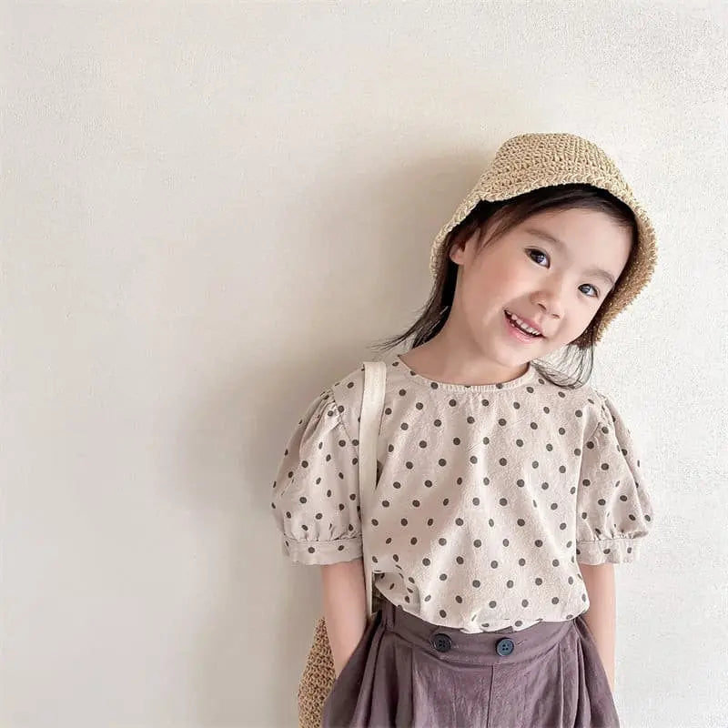 【GIRL】2色選べる 人気爆発中 女の子ブラウス CawaKomostore