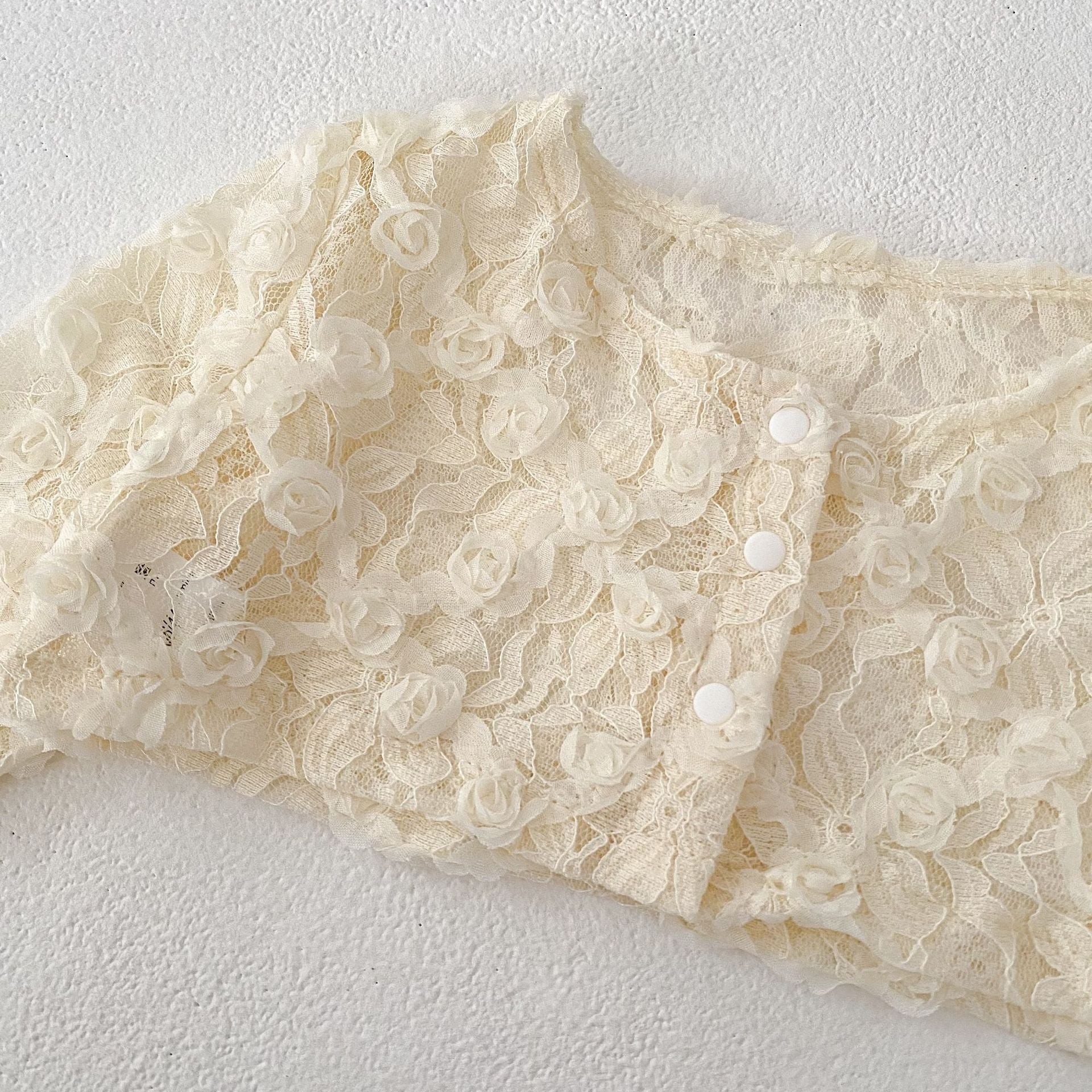 【BABY】花刺繍柄チュールセットアップ
