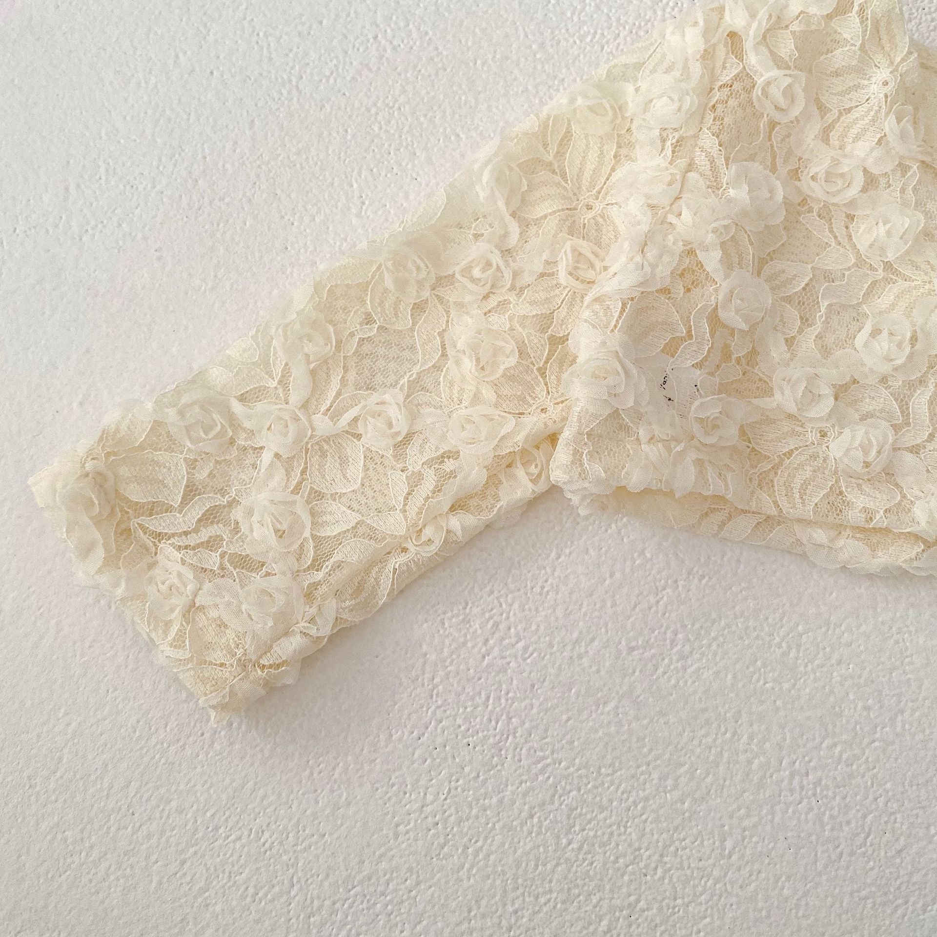 【BABY】花刺繍柄チュールセットアップ
