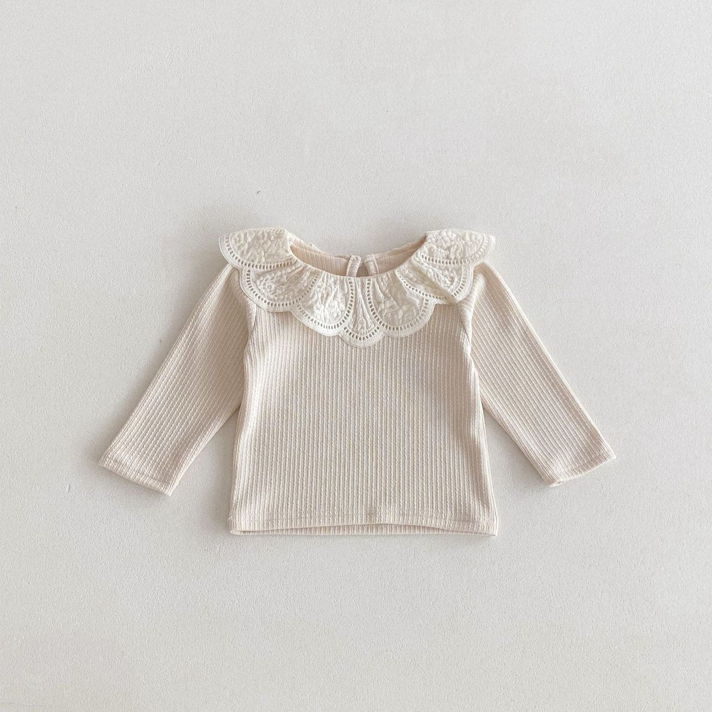 【BABY】レースペタルカラーブラウス - CawaKomostore