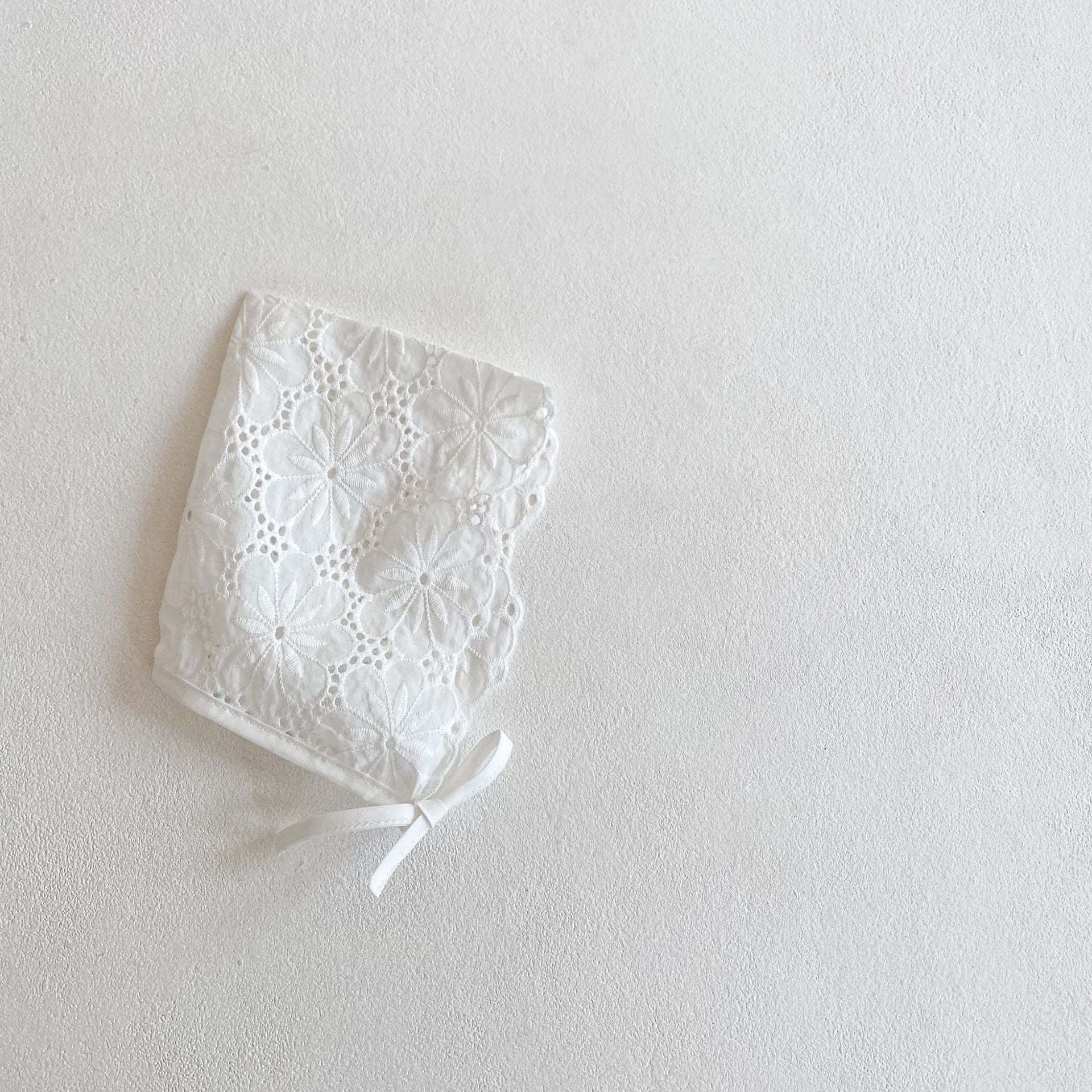 【帽子】純白レースボンネット - CawaKomostore