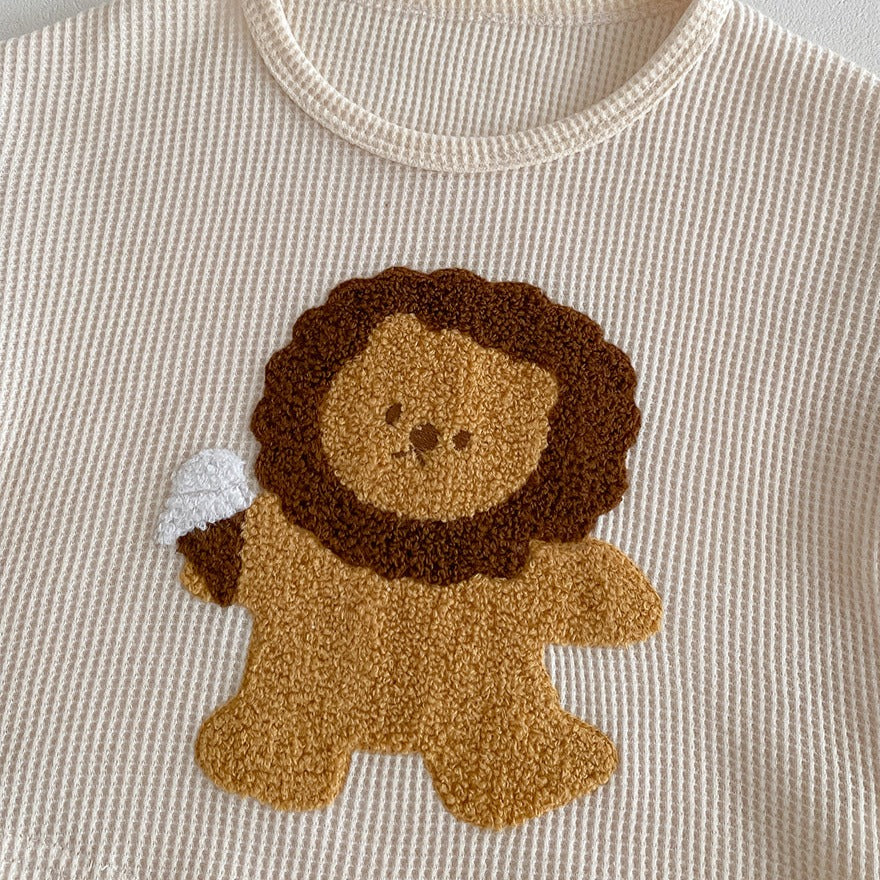 【BABY】ライオンワッフルセットアップ CawaKomostore