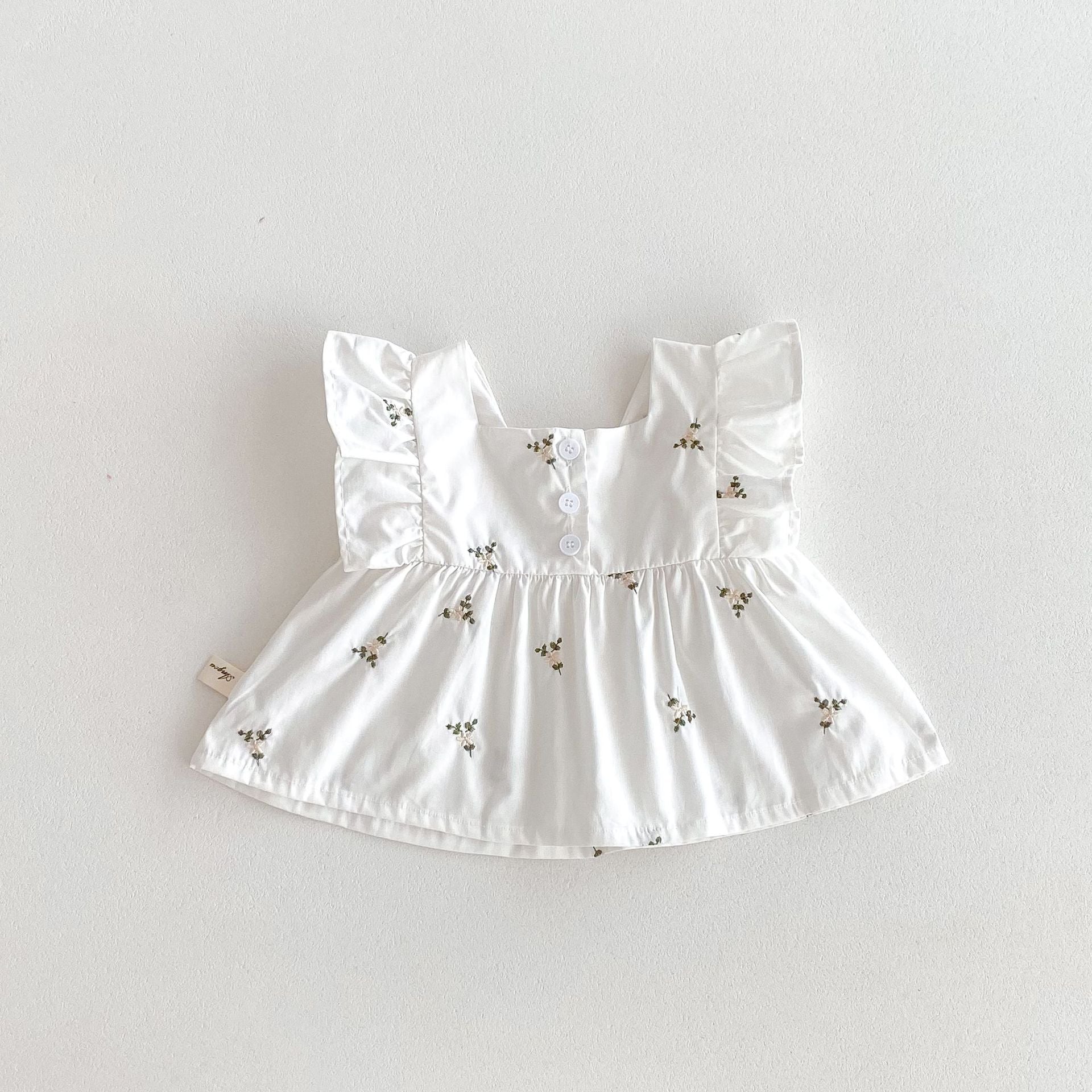 【BABY】花刺繡トップス＆ブルマ セットアップ CawaKomostore