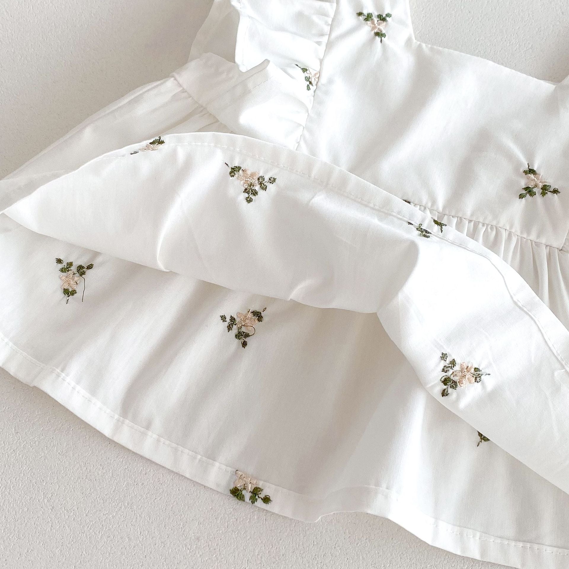 【BABY】花刺繡トップス＆ブルマ セットアップ CawaKomostore