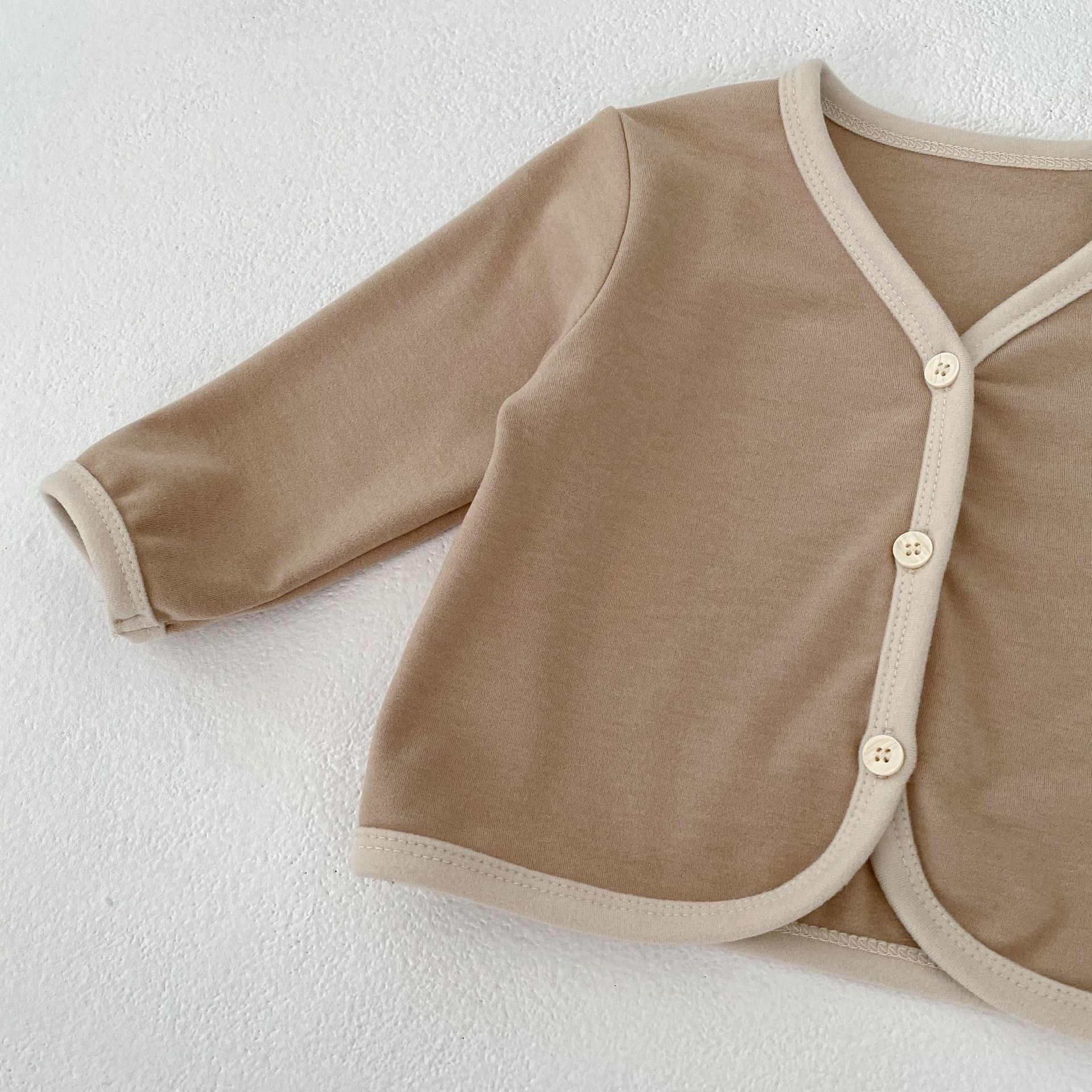【BABY】 パイカラーラックカーディガン