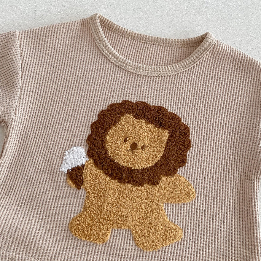 【BABY】ライオンワッフルセットアップ CawaKomostore