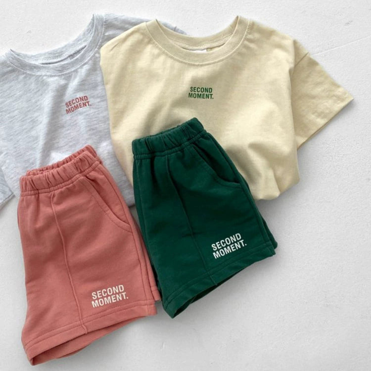 【BABY】ワンポイントロゴセットアップ