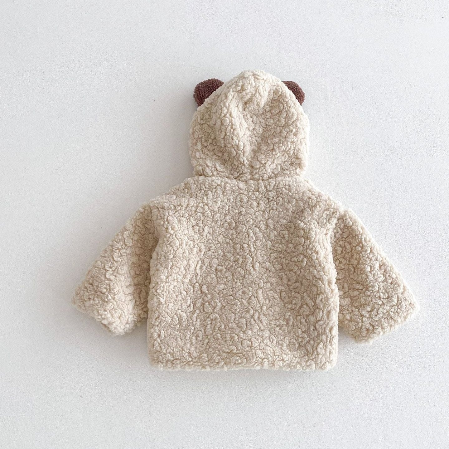 【BABY】クマ帽子付きアウター