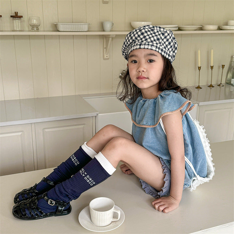 【KIDS】ノースリーブデニムトップス / DENIM CawaKomostore
