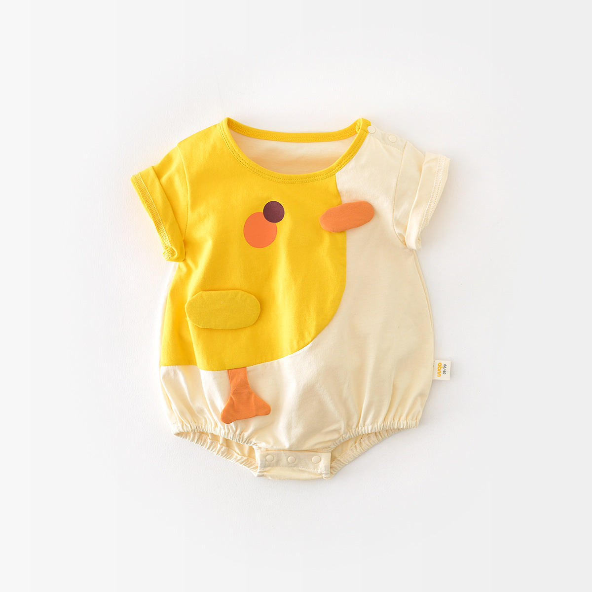 【BABY】ひよこさんデザインロンパース CawaKomostore