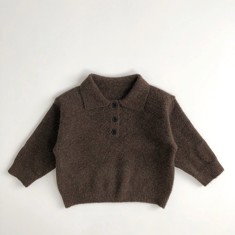 【BABY】ポロカラーデザインシャツ