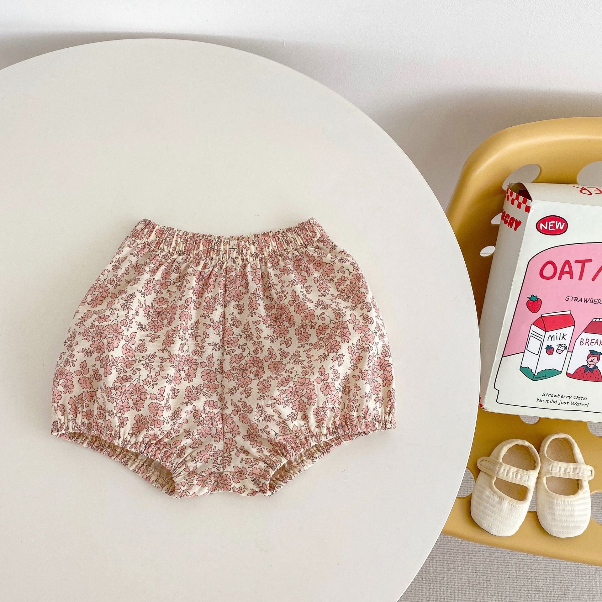 【BABY】レースブラウス / 花柄ボトムス着丈 CawaKomostore