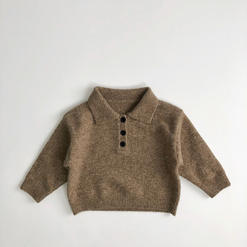 【BABY】ポロカラーデザインシャツ