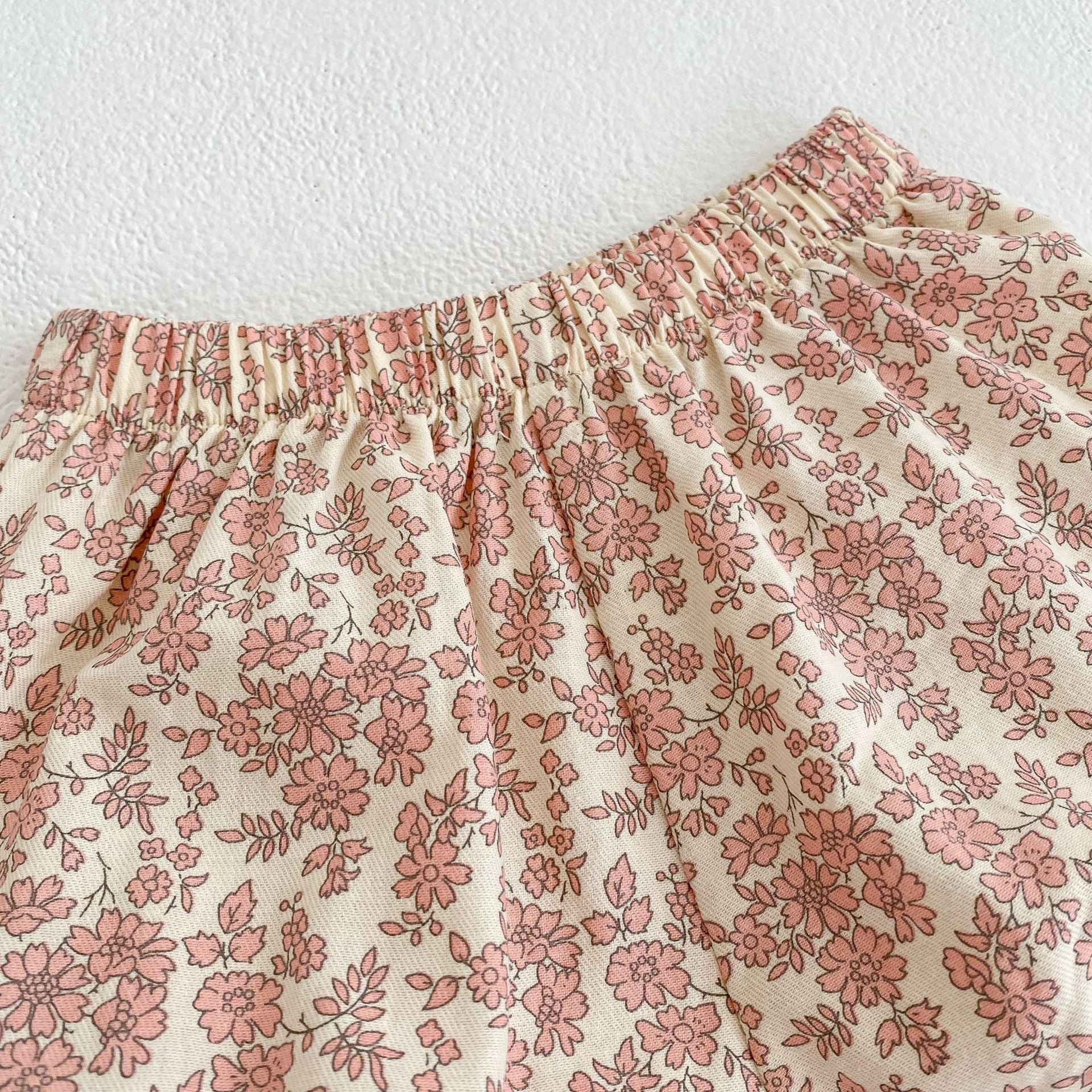【BABY】レースブラウス / 花柄ボトムス着丈 CawaKomostore