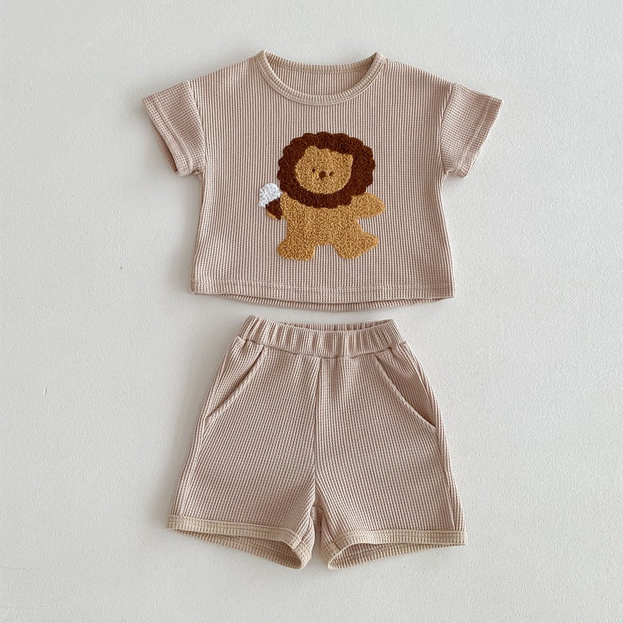 【BABY】ライオンワッフルセットアップ CawaKomostore