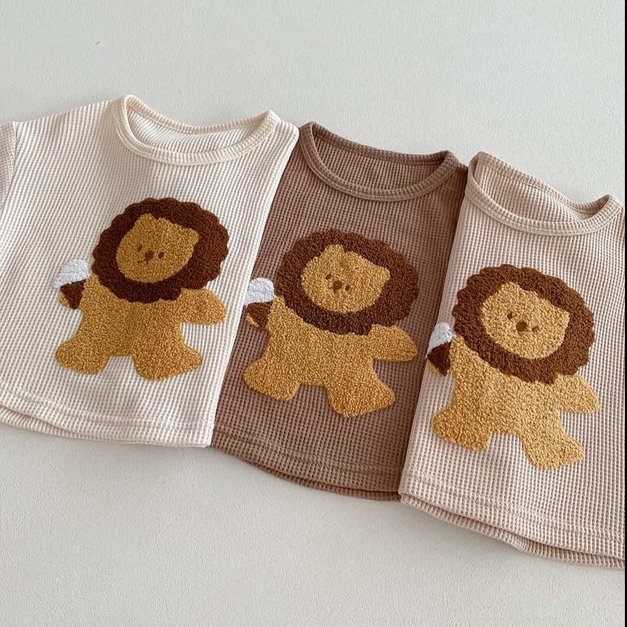 【BABY】ライオンワッフルセットアップ CawaKomostore