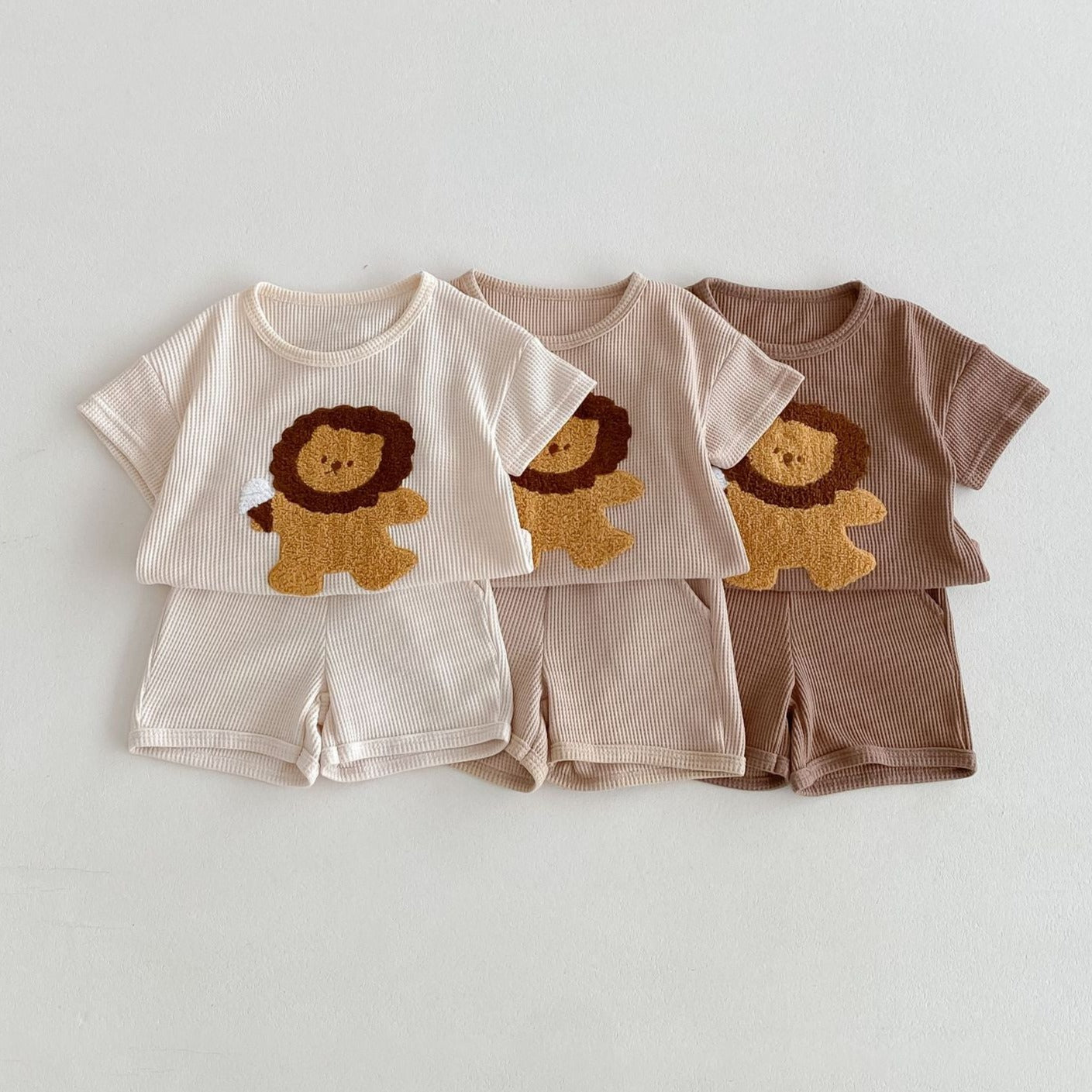 【BABY】ライオンワッフルセットアップ CawaKomostore