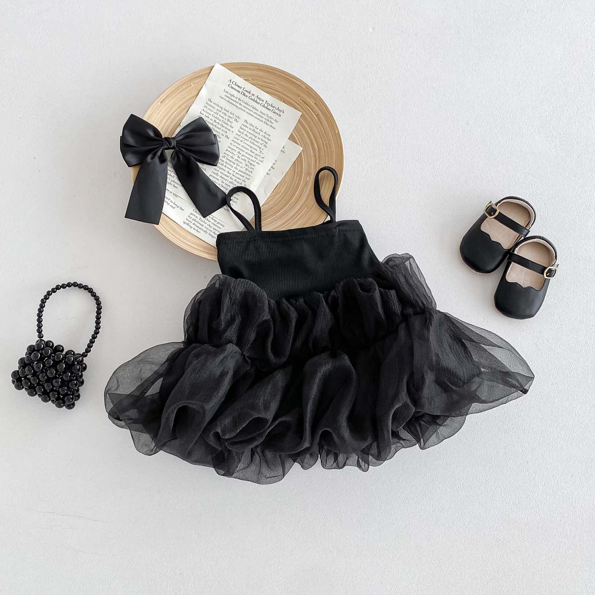 【GIRL】BLACKレースドレス