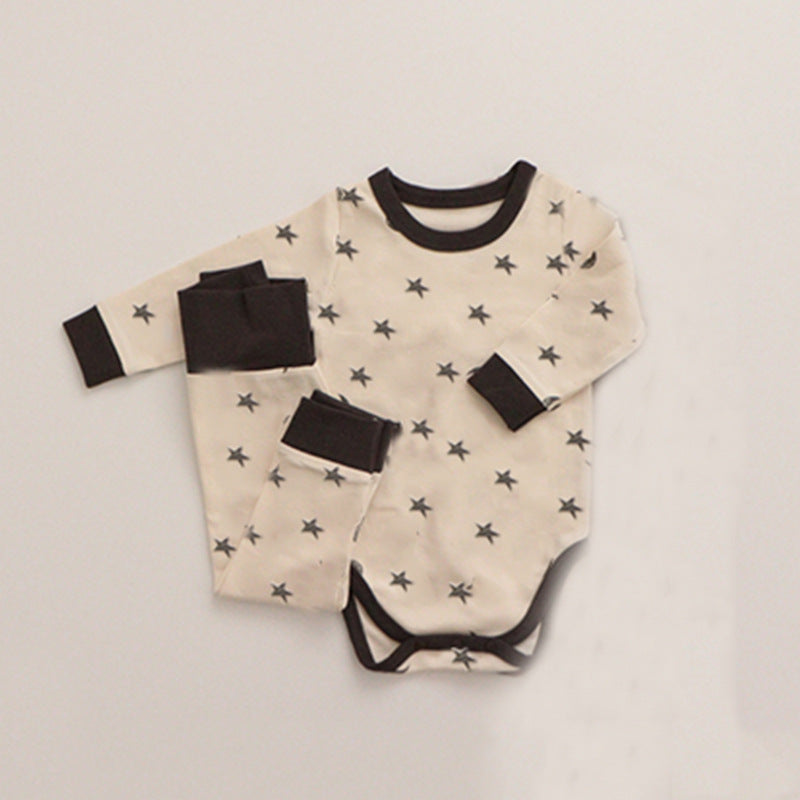 【BABY】ほしの子 ロンパース＆レギンスセットアップ CawaKomostore