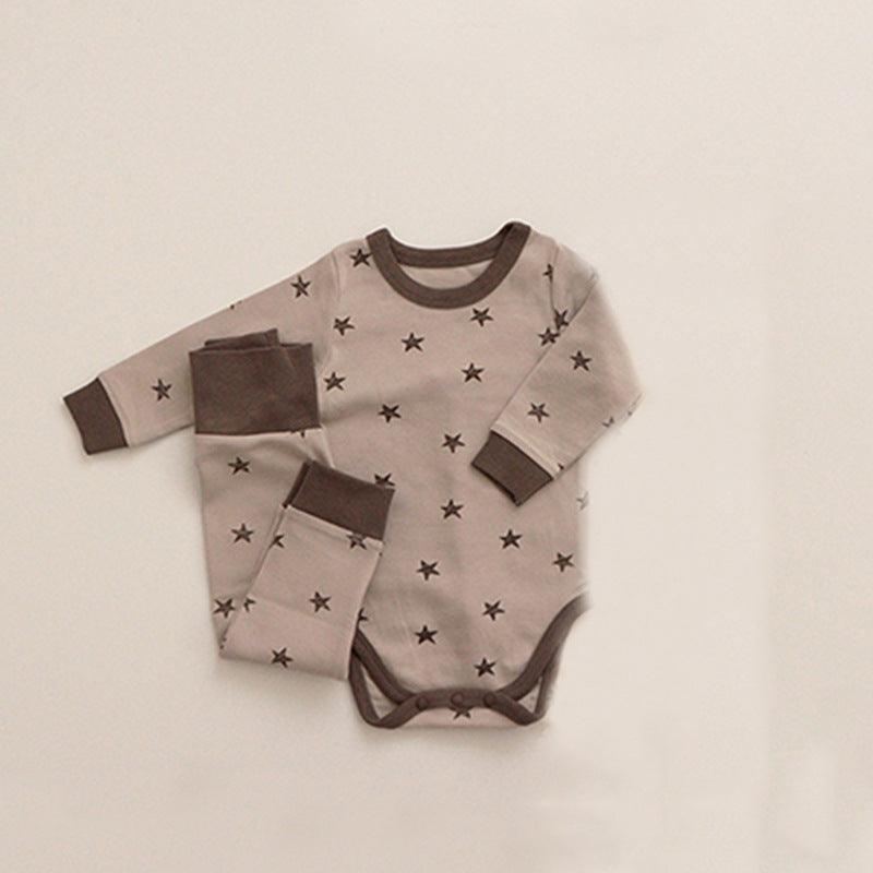 【BABY】ほしの子 ロンパース＆レギンスセットアップ CawaKomostore