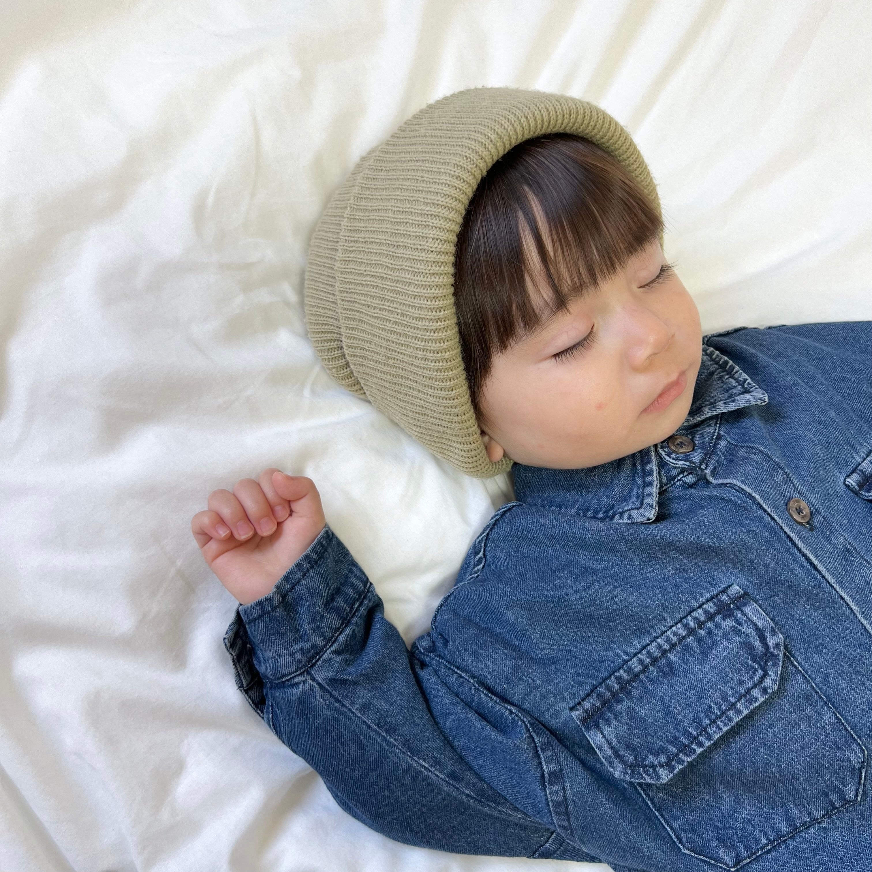 【BABY】ポケ付きデニムシャツ CawaKomostore