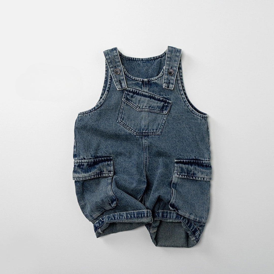 【BABY】Springポケット付きオーバーオール