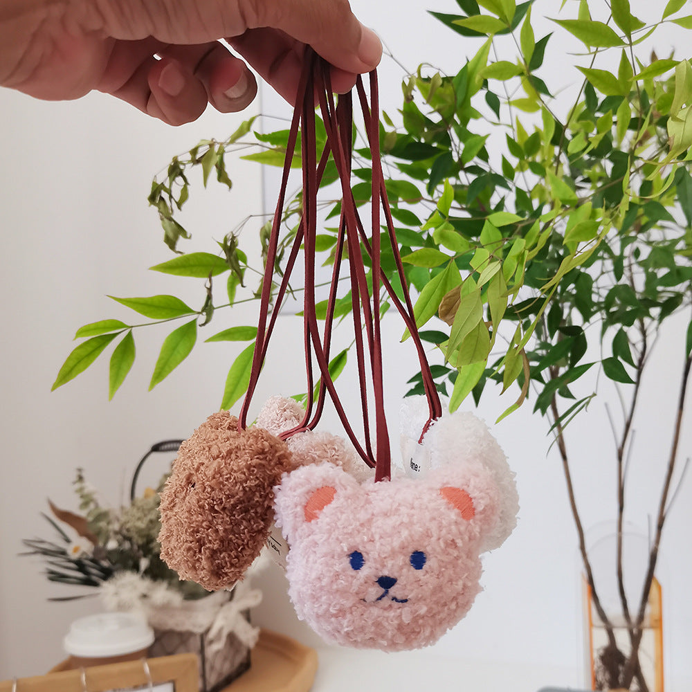 【バッグ】くまちゃんネームキーホルダー CawaKomostore