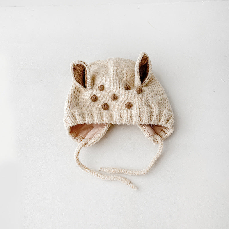 【帽子】 バンビさんボンネット CawaKomostore