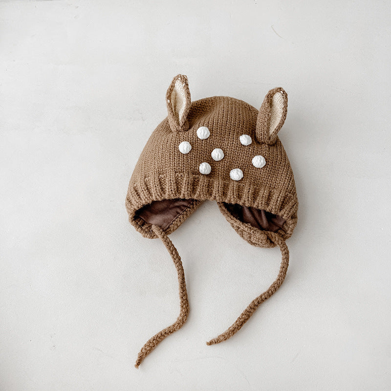 【帽子】 バンビさんボンネット CawaKomostore